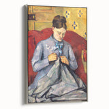 Impressionism Wall Art: Portrait of Madame Cézanne by Paul Cézanne Prints