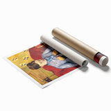 Impressionism Wall Art: Portrait of Madame Cézanne by Paul Cézanne Prints