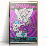 Red Hot Chili Peppers Concert Poster | Vintage Rock Wall Art