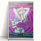 Red Hot Chili Peppers Concert Poster | Vintage Rock Wall Art