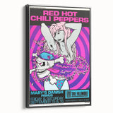 Red Hot Chili Peppers Concert Poster | Vintage Rock Wall Art