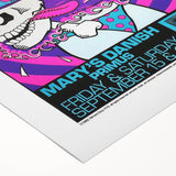 Red Hot Chili Peppers Concert Poster | Vintage Rock Wall Art