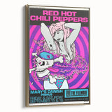 Red Hot Chili Peppers Concert Poster | Vintage Rock Wall Art