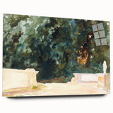 Romantic Art Prints: Terrace and Gardens by John Singer Sargent