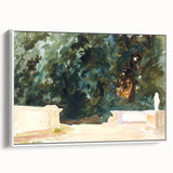 Romantic Art Prints: Terrace and Gardens by John Singer Sargent