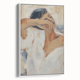 Minimalist Figurative Wall Art – Abstract Canvas for Living Room