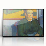 Impressionist Painting – Sunset Over Fields by French Artists