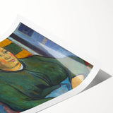 Impressionist Painting – Sunset Over Fields by French Artists