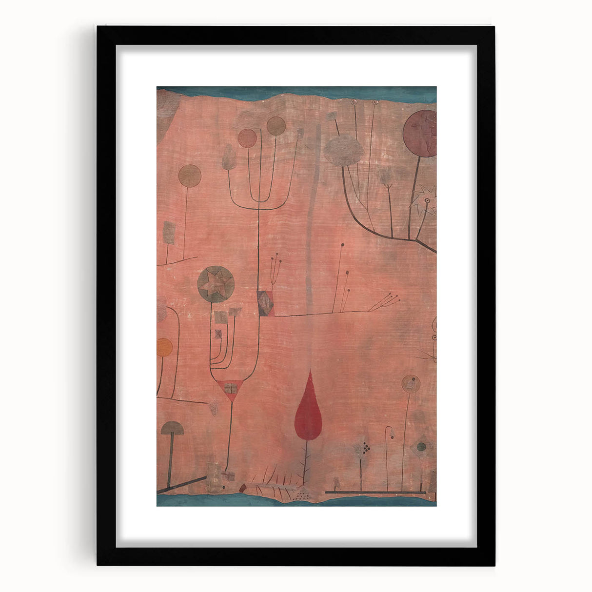 Minimalist Abstract Modern Wall Art - Contemporary Nature-Inspired Print