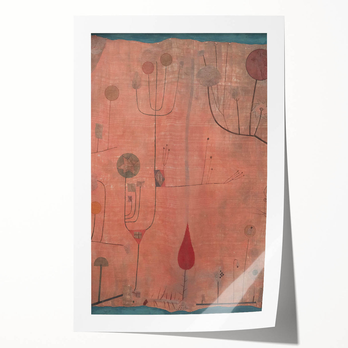 Minimalist Abstract Modern Wall Art - Contemporary Nature-Inspired Print