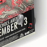 Red Hot Chili Peppers Concert Poster | Vintage Rock Wall Art