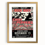Red Hot Chili Peppers Concert Poster | Vintage Rock Wall Art