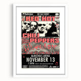 Red Hot Chili Peppers Concert Poster | Vintage Rock Wall Art