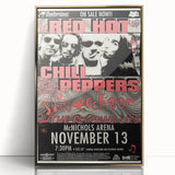Red Hot Chili Peppers Concert Poster | Vintage Rock Wall Art