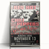 Red Hot Chili Peppers Concert Poster | Vintage Rock Wall Art