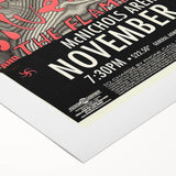 Red Hot Chili Peppers Concert Poster | Vintage Rock Wall Art