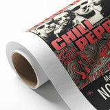 Red Hot Chili Peppers Concert Poster | Vintage Rock Wall Art