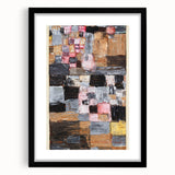 Abstract Modern Wall Art - Contemporary Urban Design with Bold Textures