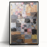 Abstract Modern Wall Art - Contemporary Urban Design with Bold Textures