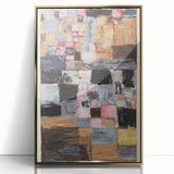 Abstract Modern Wall Art - Contemporary Urban Design with Bold Textures