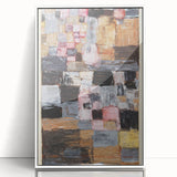 Abstract Modern Wall Art - Contemporary Urban Design with Bold Textures
