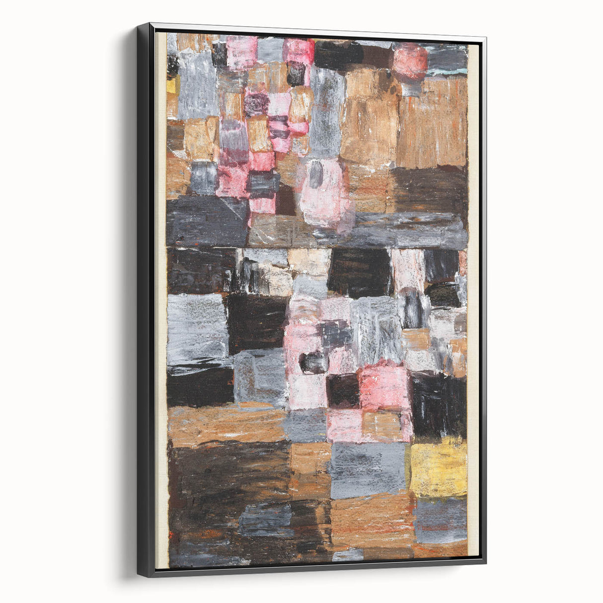 Abstract Modern Wall Art - Contemporary Urban Design with Bold Textures