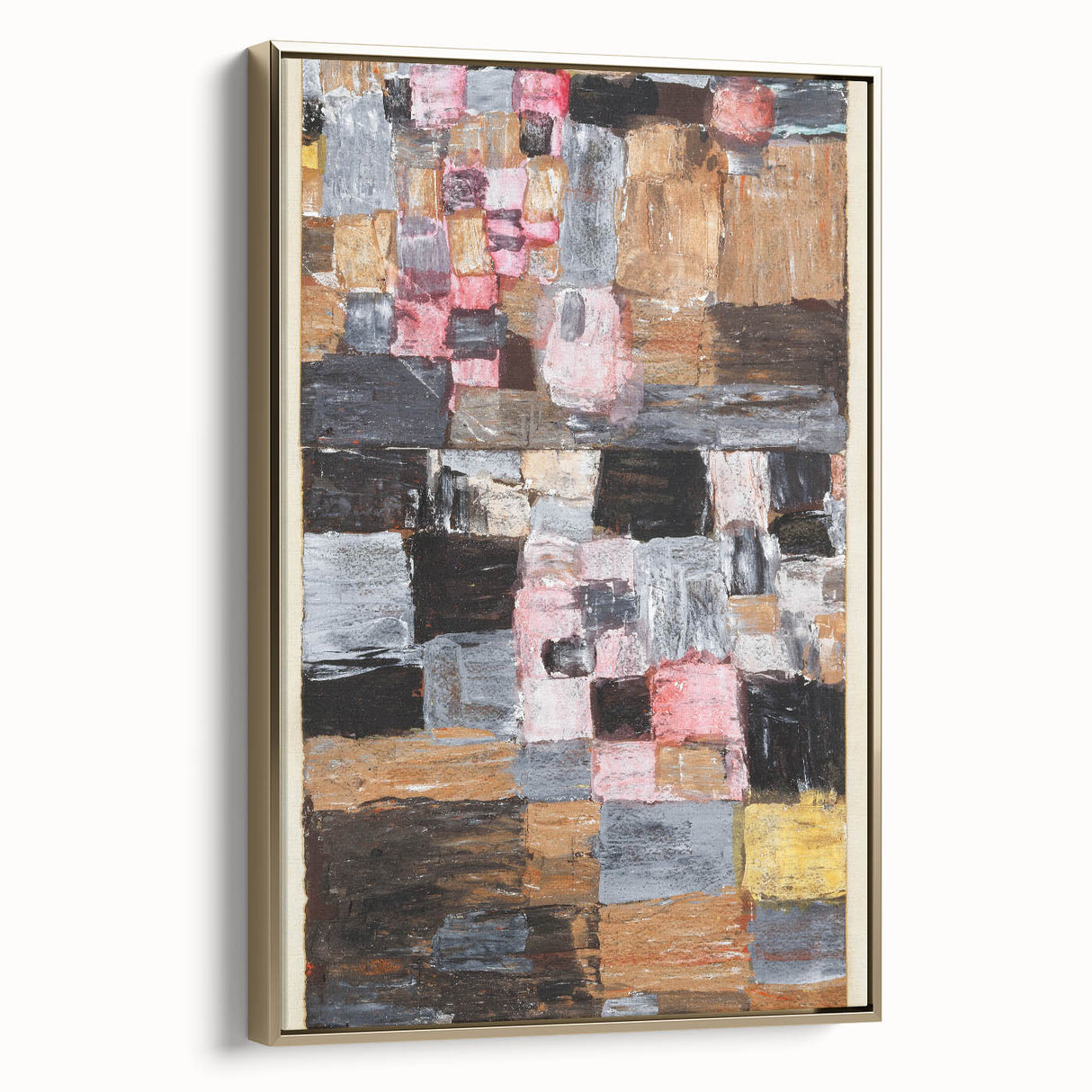 Abstract Modern Wall Art - Contemporary Urban Design with Bold Textures