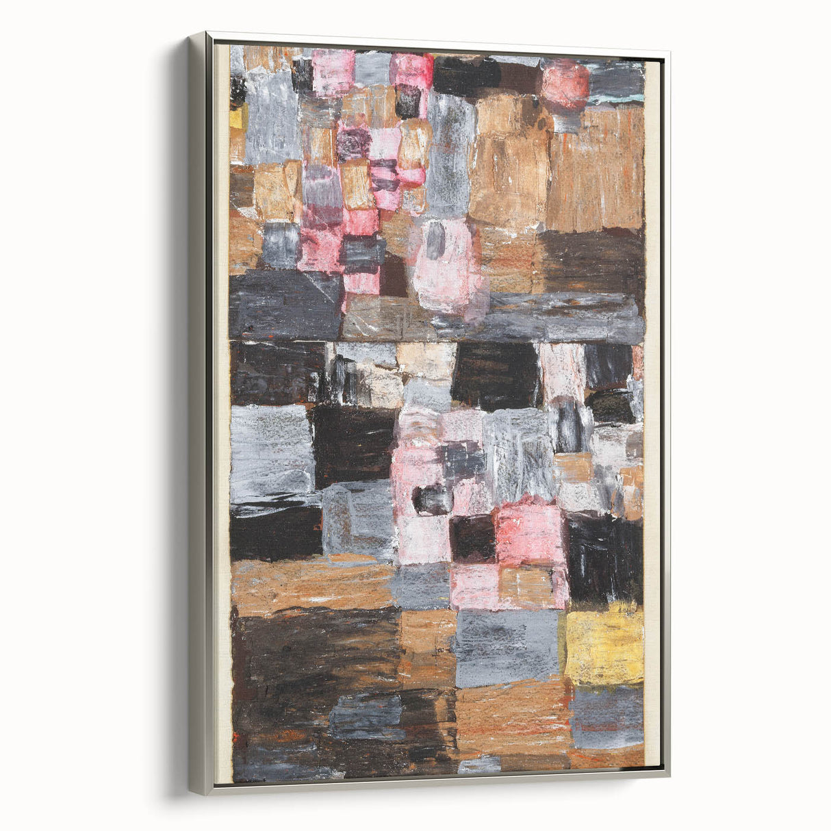 Abstract Modern Wall Art - Contemporary Urban Design with Bold Textures