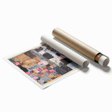 Abstract Modern Wall Art - Contemporary Urban Design with Bold Textures