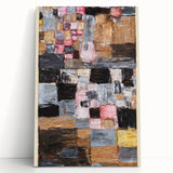 Abstract Modern Wall Art - Contemporary Urban Design with Bold Textures