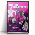 Red Hot Chili Peppers 2011 MTV EMA Poster | Vintage Rock Art
