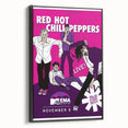 Red Hot Chili Peppers 2011 MTV EMA Poster | Vintage Rock Art