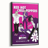 Red Hot Chili Peppers 2011 MTV EMA Poster | Vintage Rock Art
