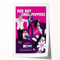 Red Hot Chili Peppers 2011 MTV EMA Poster | Vintage Rock Art