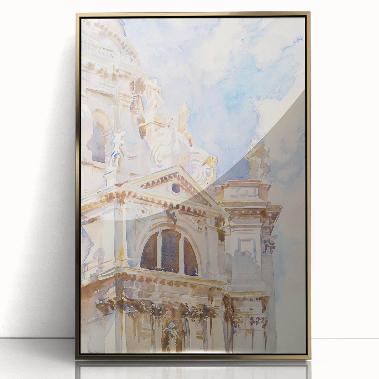 Romantic Art Prints: The Salute, Venice by John Singer Sargent