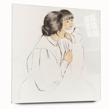 Impressionism Wall Art: Peasant Mother and Child by Mary Cassatt Prints