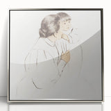 Impressionism Wall Art: Peasant Mother and Child by Mary Cassatt Prints