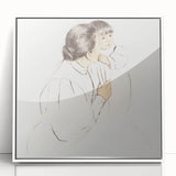 Impressionism Wall Art: Peasant Mother and Child by Mary Cassatt Prints