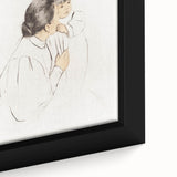 Impressionism Wall Art: Peasant Mother and Child by Mary Cassatt Prints