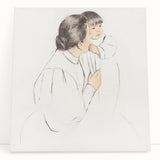 Impressionism Wall Art: Peasant Mother and Child by Mary Cassatt Prints