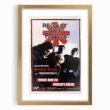 Red Hot Chili Peppers Concert Poster | Vintage Rock Art with Snoop Dogg