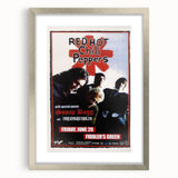 Red Hot Chili Peppers Concert Poster | Vintage Rock Art with Snoop Dogg