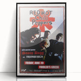 Red Hot Chili Peppers Concert Poster | Vintage Rock Art with Snoop Dogg
