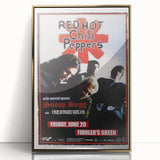 Red Hot Chili Peppers Concert Poster | Vintage Rock Art with Snoop Dogg