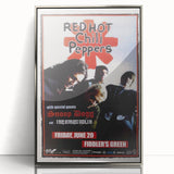 Red Hot Chili Peppers Concert Poster | Vintage Rock Art with Snoop Dogg