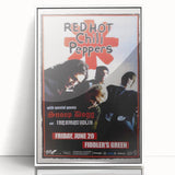 Red Hot Chili Peppers Concert Poster | Vintage Rock Art with Snoop Dogg