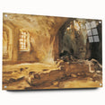 Romantic Art Prints: Ruined Cellar—Arras by John Singer Sargent