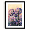 Textured Floral Wall Art – Purple and Pink Hydrangea Canvas