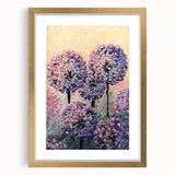 Textured Floral Wall Art – Purple and Pink Hydrangea Canvas