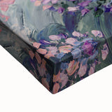 Textured Floral Wall Art – Purple and Pink Hydrangea Canvas